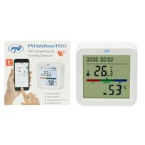 Smart temperature and humidity sensor PNI SafeHome PT252 WiFi PNI Smart/Tuya Smart mobile application