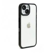 Nugarėlės dėklai iLike Apple iPhone 15 Pro STARS LENS ACRYLIC COVER Black