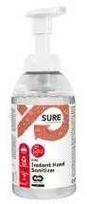 Multi Rankų dezinfekavimo putos Sure Instant Hand Sanitizer 475 ml C2C su kvapniuoju dozatoriumi, 6 x 475 ml/kartonas