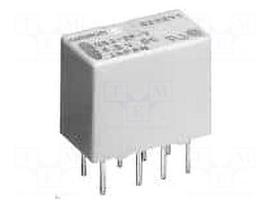 Relay: electromagnetic | Ucoil: 3VDC | DPDT | Icontacts max: 1A | PCB
