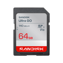 SanDisk Ultra GO SDXC Memory Card 64GB UHS-I