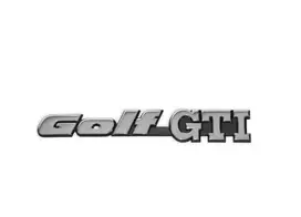 VAG VW Golf Mk3 galinė emblema originali 1H6853687ADZ10