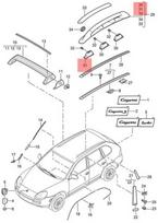 Porsche Cayenne 9P Stogo Bagažinės Laikiklio Šoninis Bėgelis Originalus 95555937800