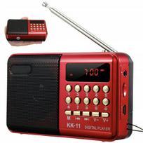 Nešiojamas radijas Fm Am Usb, virtuvinis, akumuliatorinis