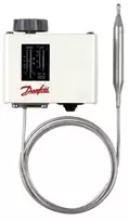 Danfoss KP79 termostatas 060L112666 50-100°C SPDT, 2 m kapiliaras, IP30