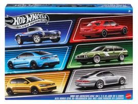Metalinis automobilio modelis Mattel Hot Wheels Euro Style 6 vnt.