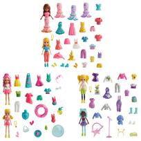 Žaidimų rinkinys su lėlėmis Mattel Polly Pocket Large Fashion Pack asortimente