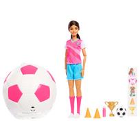 Lėlė Mattel Barbie Team Barbie Roll & Reveal Soccer Player