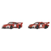Metalinis automobilio modelis Mattel Hot Wheels Premium Car Culture Porsche 935 Then & Now 2 vnt.