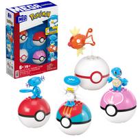 Konstruktorius Mattel MEGA Pokémon Water-Type Trainer Team 79 detalės