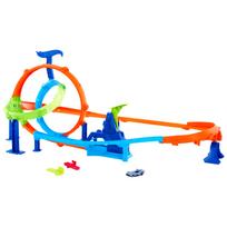 Žaislinė automobilių trasa Mattel Hot Wheels Stunt Tracks Rapid Launch Cyclone