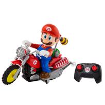 Nuotoliniu būdu valdomas motociklas Mattel Hot Wheels Mario Wheelie Motocross