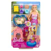 Lėlė su baseinu Mattel Barbie Puppy Pool Party
