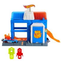 Žaislinė automobilių trasa Mattel Hot Wheels City Downtown Police Tower