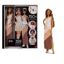 Lėlė su keičiamomis galvomis Mattel Barbie Basics You Create Neutral Kit 001