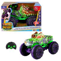 Nuotoliniu būdu valdomas automobilis Mattel Hot Wheels Monster Trucks Wreckin' Wolf 1:15