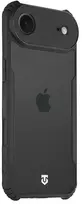 Tactical „Quantum Stealth“ dėklas, skirtas „Apple iPhone 17 Air“, skaidrus juodas