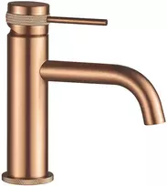 Maišytuvas Praustuvui Rea Lungo Grip Copper Auksinis Mažas