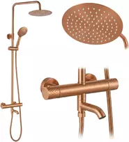 rea Termostatinis Dušo Komplektas Lungo Diamond Copper