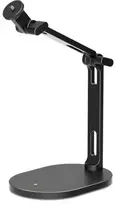 RØDE DS2, Stalinis mikrofono stovas, Apvalus pagrindas, Juodas, Metalas, Metalas, 3/8"