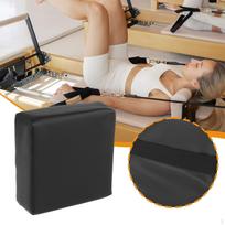 Pilates Pagalvėlė Pagalvė Pagalba Galvos atrama Daugiafunkciniai Reformerio Priedai Galvos ir Kaklo Atrama square brown