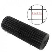 1 x1  Metalinis tinklelis Suvirintas vielos tinklas Vinilu dengtas 16 matmenų Vištienos triušių tinklelis 1in black