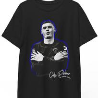 Retro Vintage 90s Graphic Cole Palmer T-Shirt, Chelsea Tee, Soccer T-Shirt, Boot Unisex T-Shirt M gray