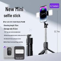 Compact 360° Rotating Tripod & Phone Holder for Travel