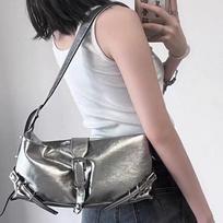 Vintage Korean All Match Streetwear Handbags Fashi Grunge Casual Shoulder Bags Y2k Aesthetic Ins Simple Crossbody Bags Trendy sidabras