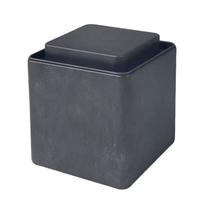 Retro Design Tea Cans Frosted Surface Fine Sand Texture Iron Boxes Tinplate Material Square Shape Metal Cans Food Storage