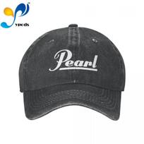 Pearl Drums Unisex Baseball Cap Unisex Women Snapback Hat Dad Hat Summer Sun Cap for Unisex and Women Hats One Size gray