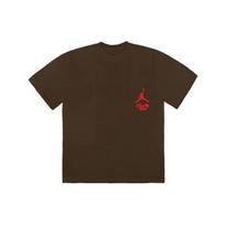 Travis Scott Cactus Jack x Jordan Tee 'Brown' Men's TC-304 M black