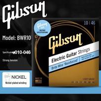 GIBSON SAG serijos dengtų akustinių ir elektrinių gitarų stygų rinkinys white