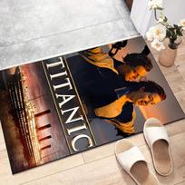 1pc Titanic1 Design Printed Area Rug Carpet for Bedroom Living Room Home Decor Rugs Mat Non Slip Mat Rug for Bedside 50cmx80cm