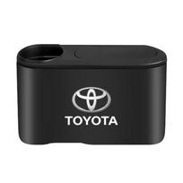 Automobilio emblemos Šiukšliadėžės Bin Sandėliavimo Šiukšlių Automobilio Aksesuarai Toyota Trd GR Corolla Yaris Aygo Prius CHR Camry Auris Avensis Land TOYOTA black