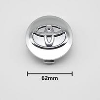 4 ratlankio centrinės skylės dangteliai  automobilio ratui  57mm+62mm su EWIUHD6 emblema Toyota C-HR, Prado, RAV4, Yaris, Hilux, Prius, Avensis,