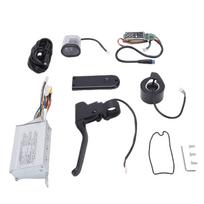 Electric Scooter Controller Kit Fit for Ninebot MAX G30 Scooter Controller Dashboard Display Thumb Throttle Brake Lever black