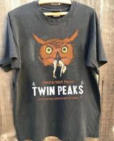 Twin Peaks Shirt, Twin Peaks Charcoal Poster Cotton T-shirt Unisex S-5XL L black
