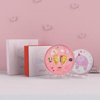 Newborn Baby Boy Girl Footprint DIY Air Drying Soft Clay Infant Hand Foot Imprint Kit Gift Casting Paw Print Pad Newborn rožinė