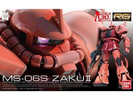 Gunpla modelis RG MS-06S Zaku II 1/144 Bandai 61595
