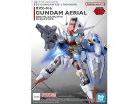 Gunpla modelis SD Ex-Standard Gundam Aerial XVX-016 Bandai 63031