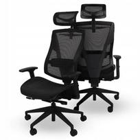 Ergonominė biuro kėdė Grospol Futura Mesh, juodas tinklelis