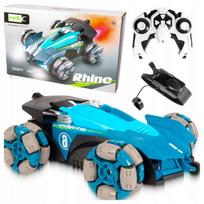 Nuotoliniu būdu valdomas RC automobilis „MalPlay Rhino Stunt Drift 4×4“ su gestų valdymu, 360° driftu ir LED šviesomis