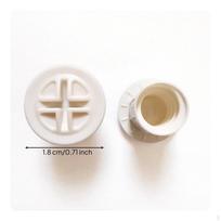 Toddler Slide Accessories, sturdy screw cover playset hardware, for indoor and outdoor use White Beige 1.8cm Nut beige