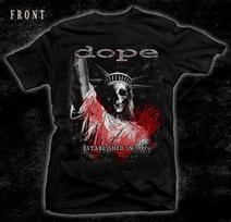 Dope BAND Tour 1997 Collection Cotton Gift for Fan Size S to 5XL T-Shirt GC1417 XXXL black