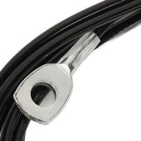 Fitness Pulley Cable 5mm Thick Heavy Duty Pulley System Replacement Fitness Cable for Pulley Machine Accessories 3 Meter gray