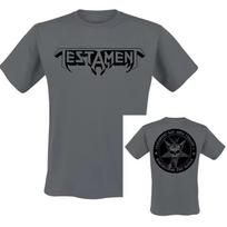 Bay Area Thrash Blackout Testament Band T-Shirt 100% Cotton Graphic Tee Men Women Summer Streetwear Top M black