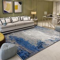 Nordic Abstract Art Area Rug Modern Minimalist Carpet for Living Room Bedroom Bedside Soft Non-Slip Floor Mat Home Decor 80x120cm(31x46in)