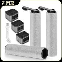 For Xiaomi Truclean W30 Pro/E303HW Wet Dry Vacuum Cleaner Robot Accessories Main roller brush HEPA Filter Replacement Kit 7 pcs gray