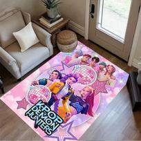 K-pop Demon Hunters Carpet Suitable for Outdoor Playrooms Entryway Living Rooms Anti-slip Rug Decorate Offices Perfect Gift for Women/Men 80cmx120cm